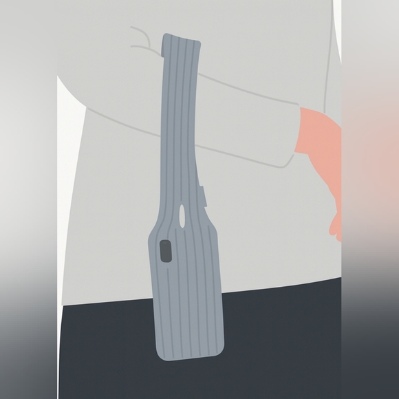 💚Crochet Cell Phone Pocket - Mint Green - Picture 6 of 7